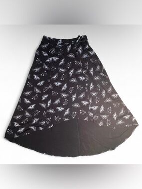 Hot Topic Butterfly High Low Skirt